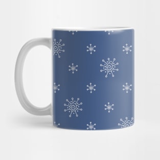 Snowflakes pattern Mug